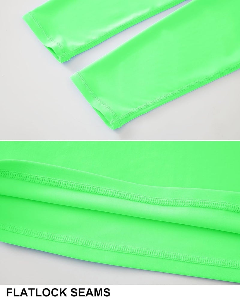 Willit Boys Rash Guard Swim Shirt Baby/Toddler Long Sleeve UPF 50+ Sun Protection SPF Quick Dry Shirt - Image 5